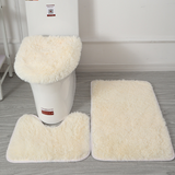 Kit de Tapetes de Banheiro Antiderrapantes - 3 Peças