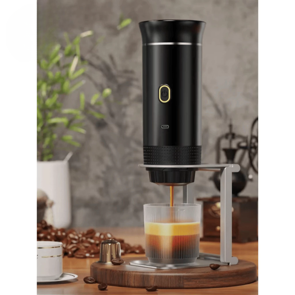 Cafeteira Expresso Portátil Elétrica 3 em 1 - Uso Viagem