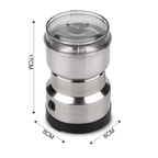 Moedor de Café e Grãos Elétrico Multifuncional - Aço Inox