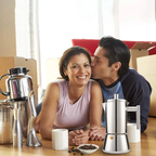Cafeteira Italiana Moka Inox 4 Xícaras - Original