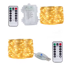 Pisca-Pisca de Natal LED - Fio 10m e À Prova D'água