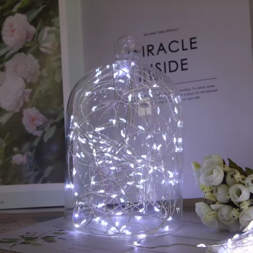 Pisca-Pisca de Natal LED - Fio 10m e À Prova D'água